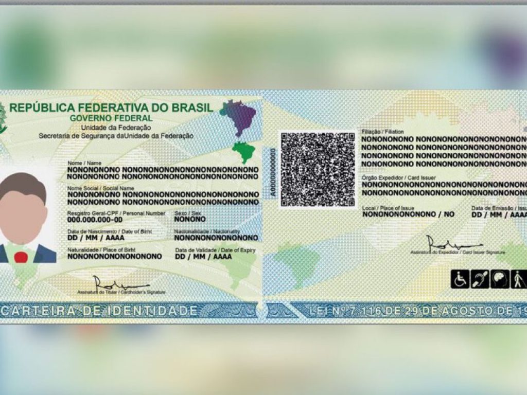 Nova Carteira de Identidade Nacional
