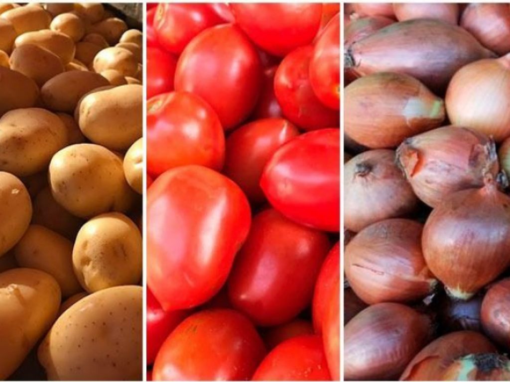 Batata Tomate Cebola